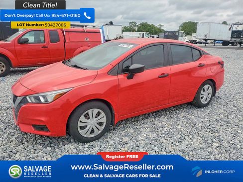 Used 2020 Nissan Versa S FWD image 1