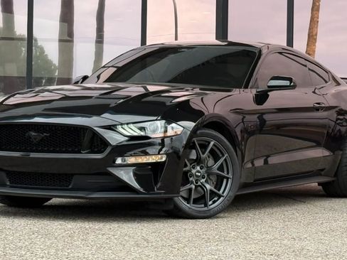 Used 2021 Ford Mustang GT Premium w/ Carbon Sport Interior Package RWD image 2