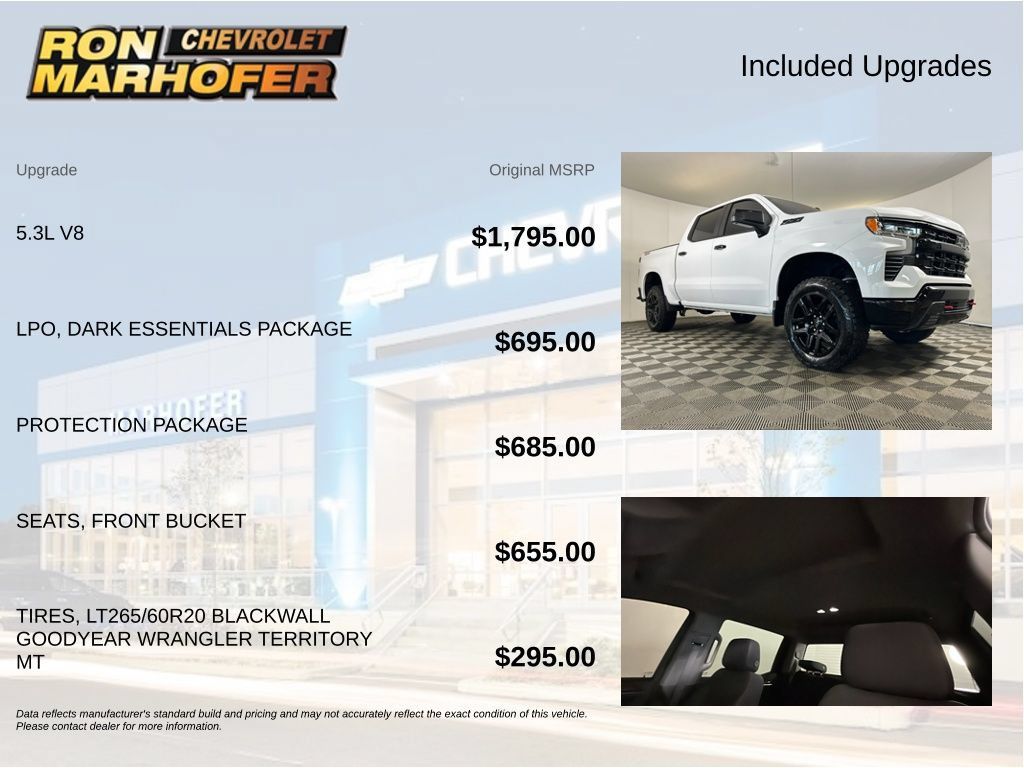 Used 2026 Chevrolet Silverado 1500 LT Trail Boss w/ LPO, Dark Essentials Package AWD/4WD image 6