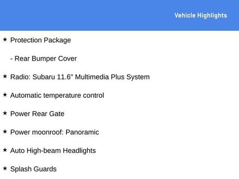 Certified 2025 Subaru Forester Premium w/ Protection Package image 10