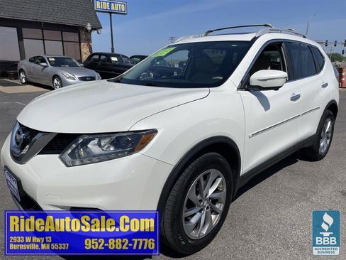 Used 2015 Nissan Rogue SL w/ SL Premium Package AWD/4WD image 1