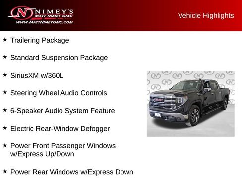 Used 2022 GMC Sierra 1500 SLT w/ X31 Off-Road Package AWD/4WD image 11