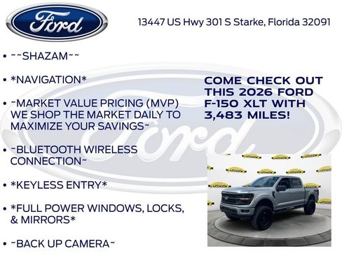 New 2026 Ford F150 XLT w/ Equipment Group 302A MID AWD/4WD image 5