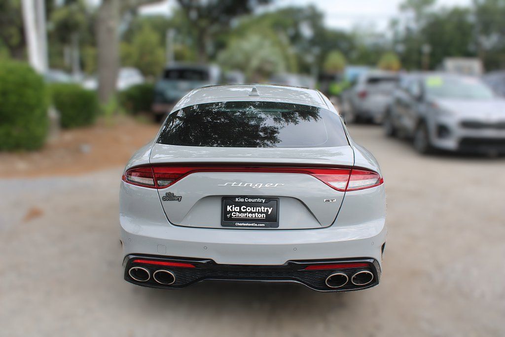 Certified 2023 Kia Stinger GT2 w/ Red Interior Color Package RWD image 8