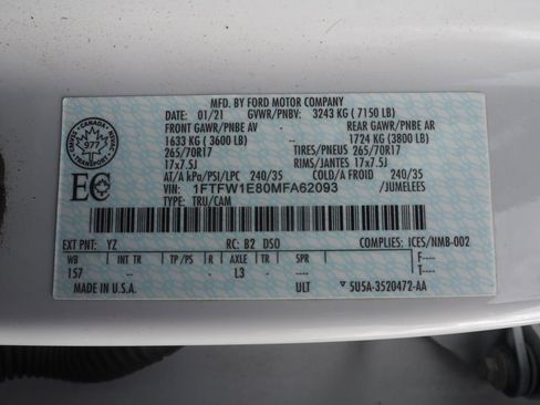 Used 2021 Ford F150 XLT w/ Equipment Group 301A Mid image 27