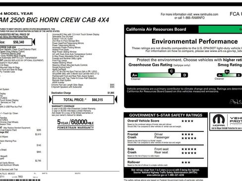 Used 2024 RAM 2500 Big Horn w/ Safety Group AWD/4WD image 5