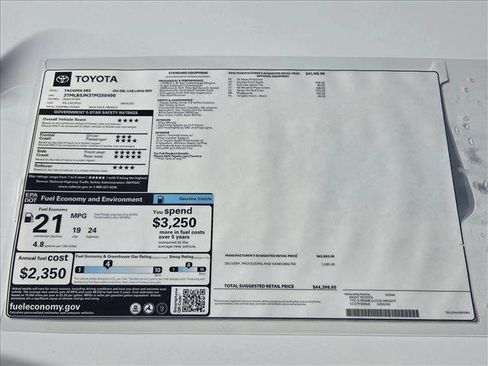 New 2026 Toyota Tacoma SR5 image 17