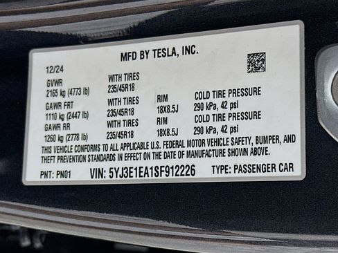 Used 2025 Tesla Model 3 Long Range image 12