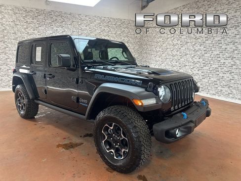 Used 2022 Jeep Wrangler Unlimited Rubicon 4xe w/ Steel Bumper Group image 1