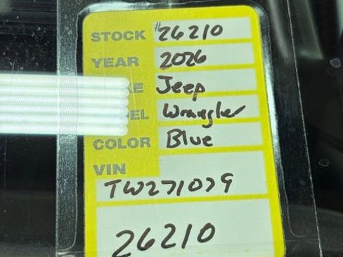 New 2026 Jeep Wrangler Sport S image 19