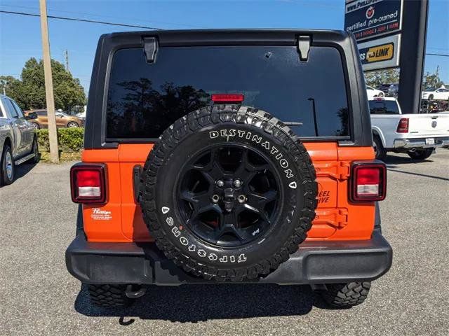 Certified 2023 Jeep Wrangler Unlimited Sport AWD/4WD image 4