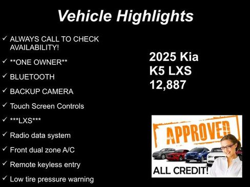 Used 2025 Kia K5 LXS image 9