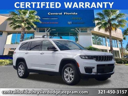 Certified 2023 Jeep Grand Cherokee L Limited AWD/4WD image 1