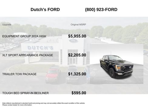 Used 2023 Ford F150 XLT w/ Equipment Group 302A High AWD/4WD image 6