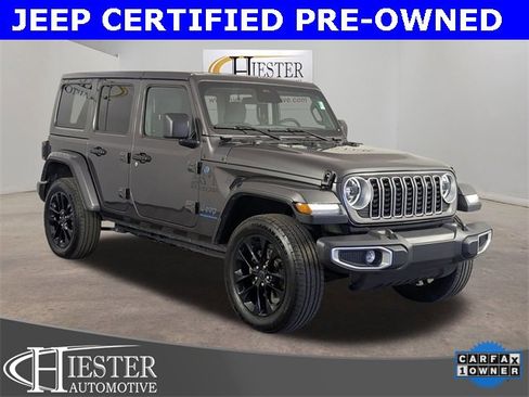 Certified 2025 Jeep Wrangler Unlimited Sahara w/ Safety Group image 1