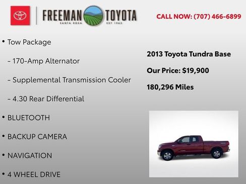Used 2013 Toyota Tundra 4x4 Double Cab w/ TRD Off-Road Pkg image 9