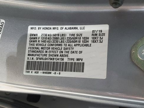 Used 2019 Honda Odyssey EX-L image 39