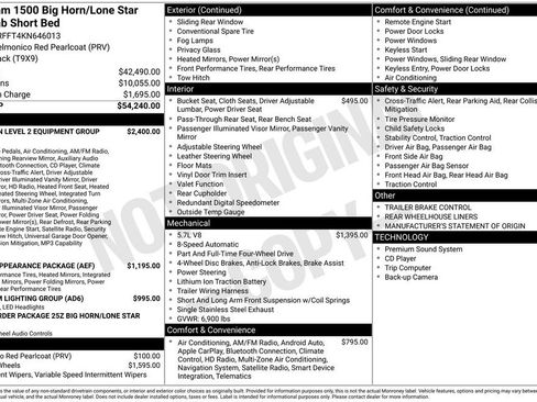 Certified 2019 RAM 1500 Big Horn image 40