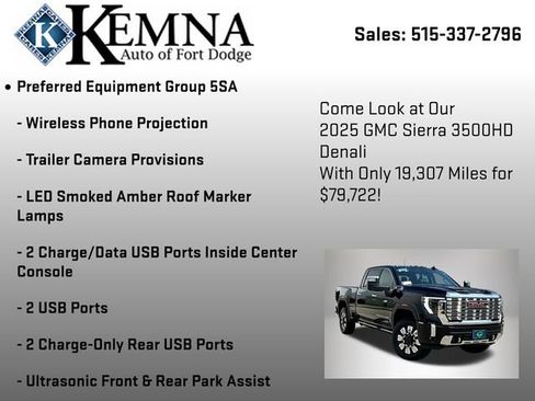 Used 2025 GMC Sierra 3500 Denali w/ Denali Reserve Package image 25