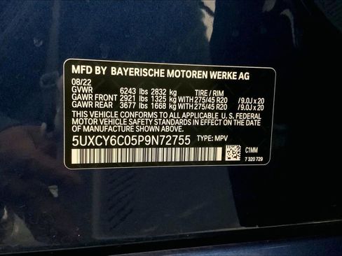 Certified 2023 BMW X6 xDrive40i w/ M Sport Package AWD/4WD image 32