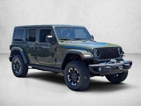 Used 2024 Jeep Wrangler Unlimited Rubicon 4xe AWD/4WD image 3