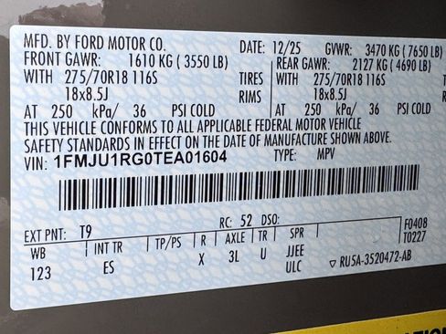 New 2026 Ford Expedition Tremor image 14