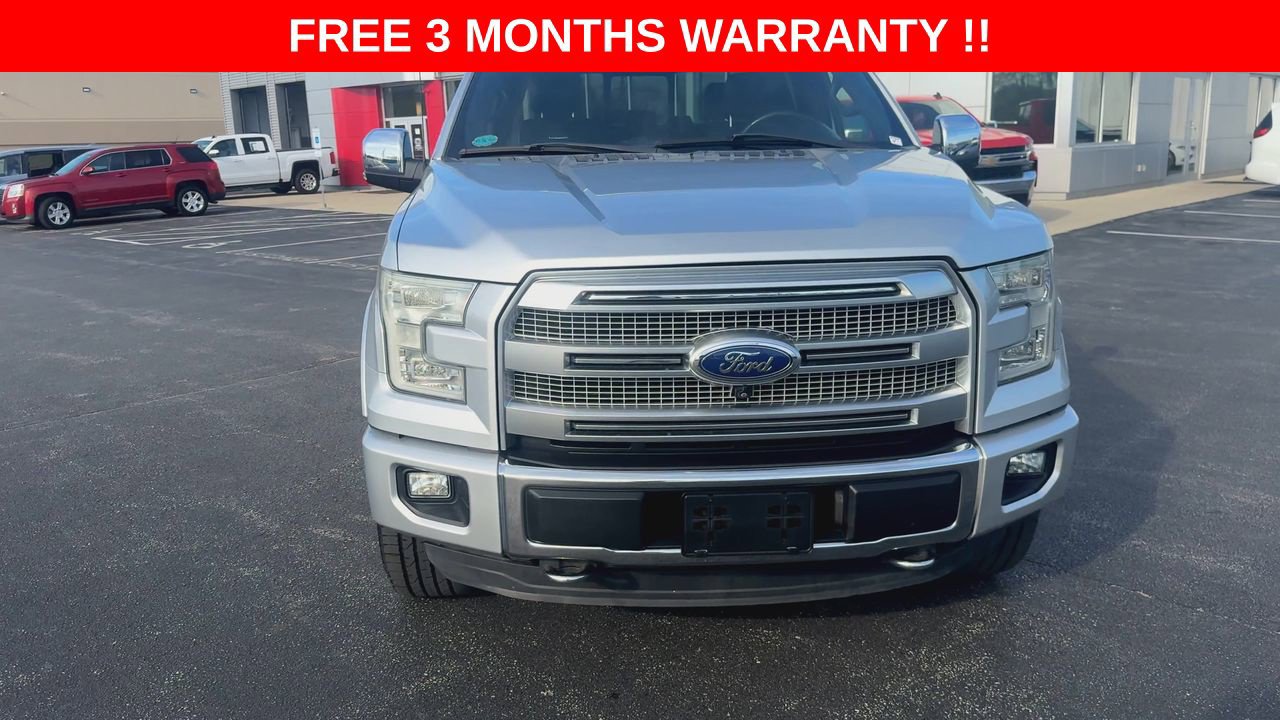Used 2016 Ford F150 Platinum w/ Equipment Group 701A Luxury AWD/4WD image 4