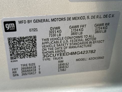 Used 2021 Chevrolet Silverado 1500 RST image 55