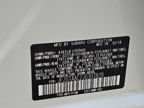 Used 2018 Subaru Crosstrek 2.0i AWD/4WD image 40