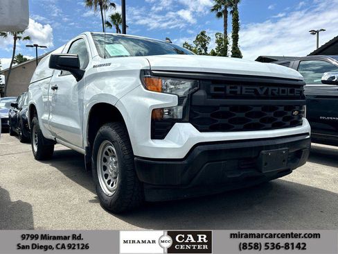 Used 2023 Chevrolet Silverado 1500 W/T RWD image 1