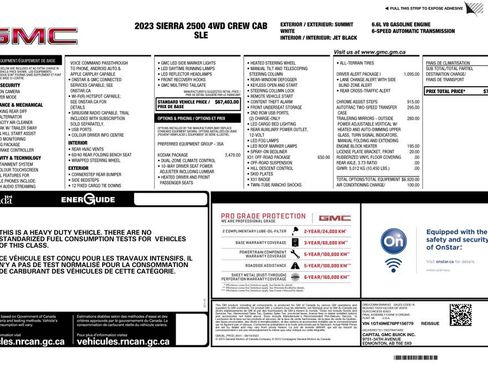 Used 2023 GMC Sierra 2500 SLE w/ SLE Value Package; image 4