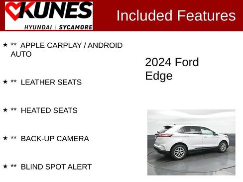 Used 2024 Ford Edge SEL AWD/4WD image 2