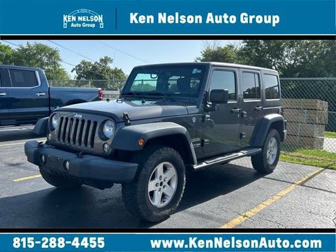 Used 2018 Jeep Wrangler Unlimited Sport S AWD/4WD image 1