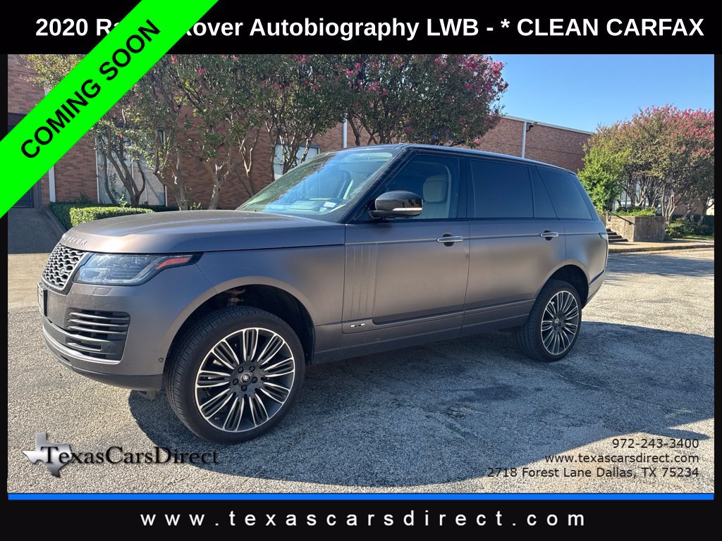 Used 2020 Land Rover Range Rover Long Wheelbase Autobiography AWD/4WD image 1