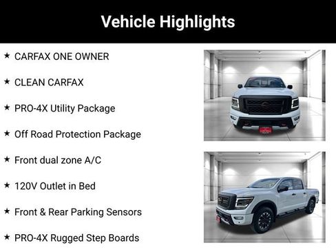 Used 2024 Nissan Titan PRO-4X w/ Pro-4x Utility Package AWD/4WD image 2
