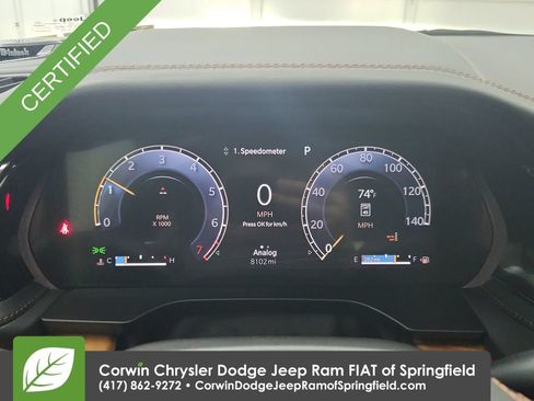 Certified 2025 Jeep Grand Cherokee Summit AWD/4WD image 22
