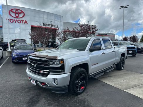 Used 2018 Chevrolet Silverado 1500 LTZ Z71 w/ Redline Edition AWD/4WD image 1