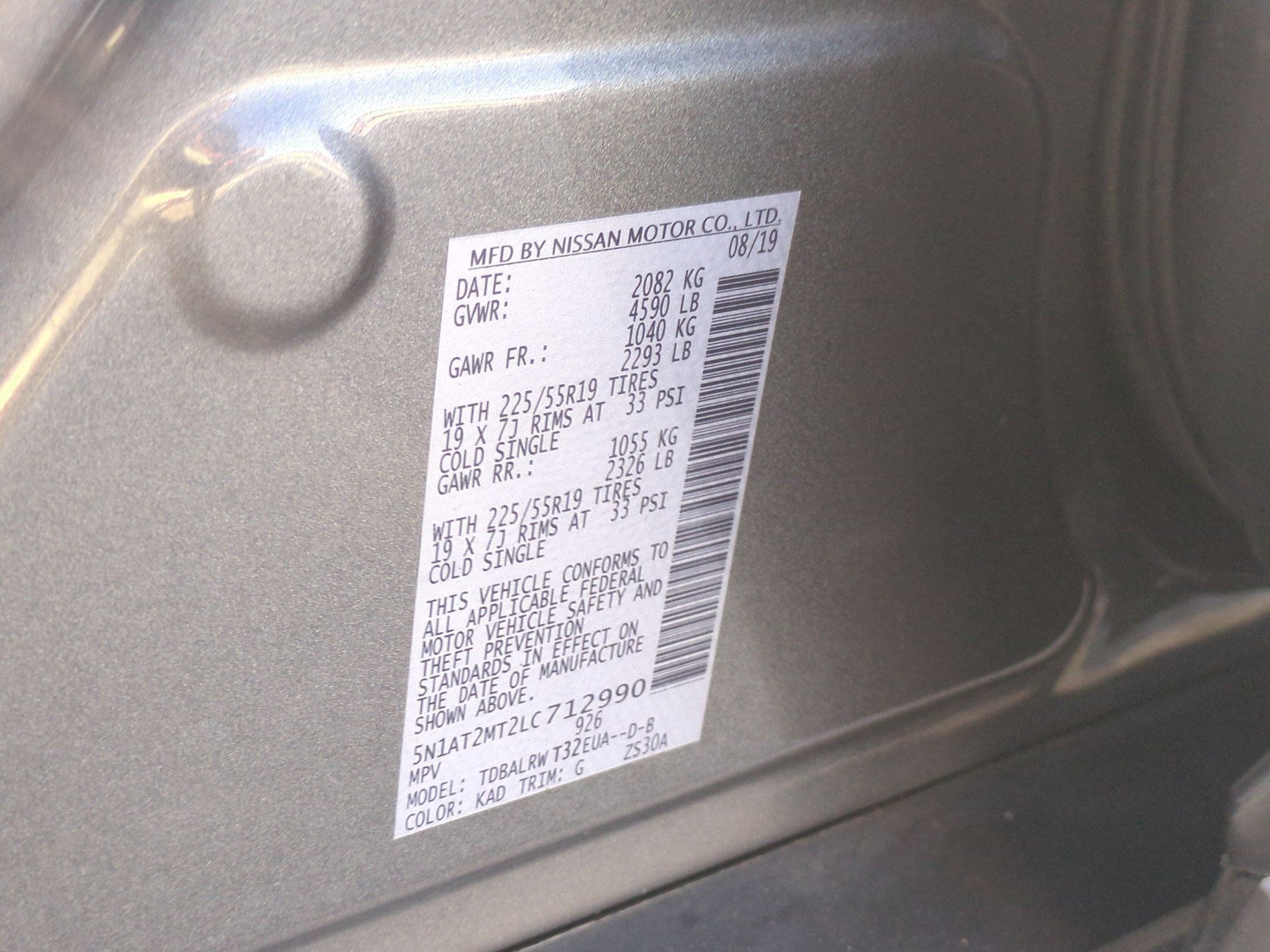 Used 2020 Nissan Rogue SL FWD image 33