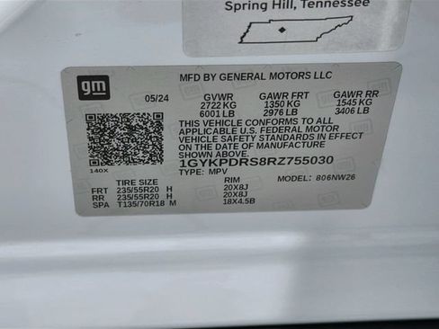 Certified 2024 Cadillac XT6 Premium Luxury w/ LPO, Floor Liner Package AWD/4WD image 30