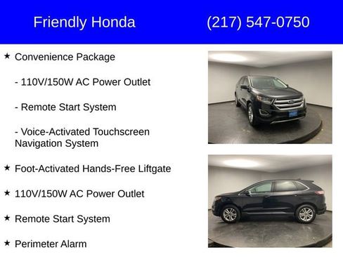 Used 2018 Ford Edge SEL w/ Equipment Group 201A image 7