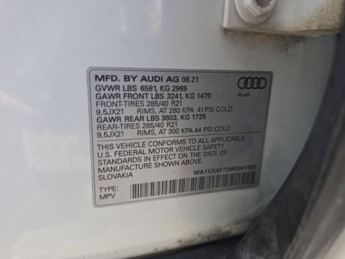 Used 2021 Audi Q7 3.0T Prestige w/ Prestige Package AWD/4WD image 39