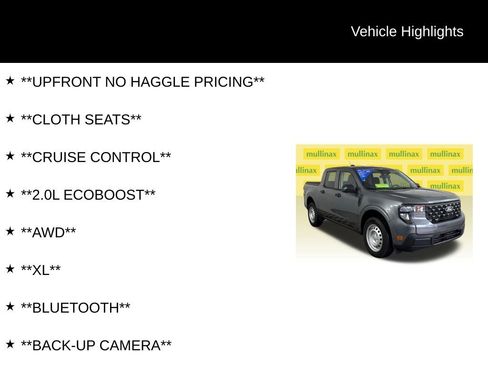 Certified 2025 Ford Maverick XL w/ Equipment Group 102A image 12