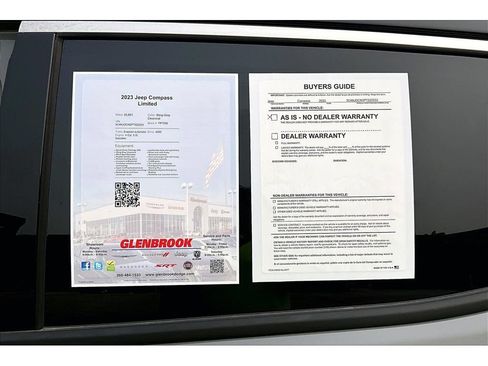 Certified 2023 Jeep Compass Limited AWD/4WD image 57
