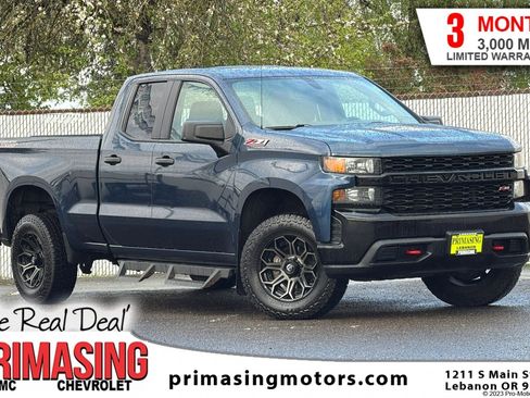 Used 2019 Chevrolet Silverado 1500 Custom Trail Boss w/ Custom Convenience Package AWD/4WD image 1