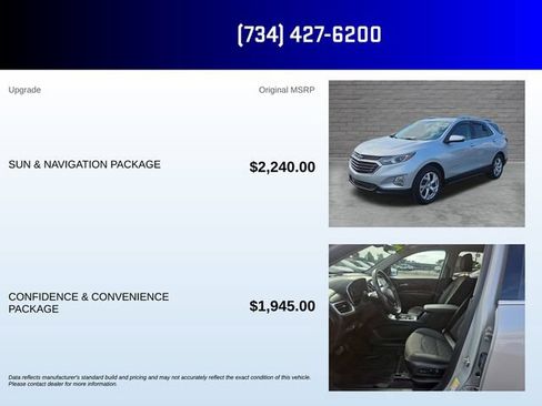 Used 2019 Chevrolet Equinox LT w/ Sun & Navigation Package FWD image 5
