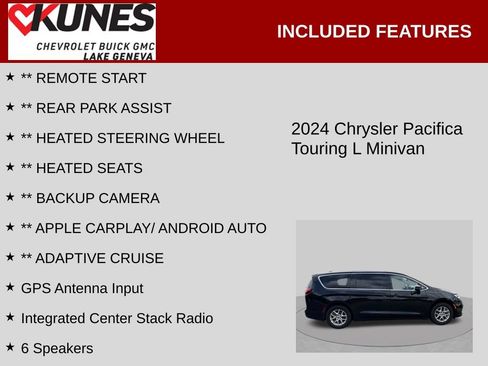 Used 2024 Chrysler Pacifica Touring-L FWD image 2