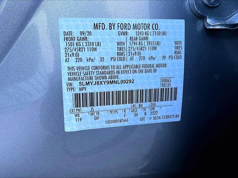 Used 2021 Lincoln Aviator Grand Touring w/ Equipment Group 302A image 33