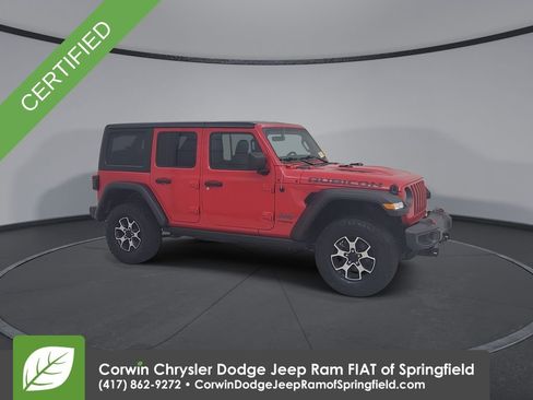Used 2021 Jeep Wrangler Unlimited Rubicon image 2