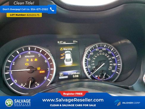 Used 2017 INFINITI Q50 2.0t w/ Moonroof Package image 12