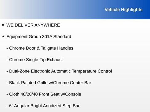 Used 2025 Ford F150 XLT w/ Equipment Group 301A Standard RWD image 8